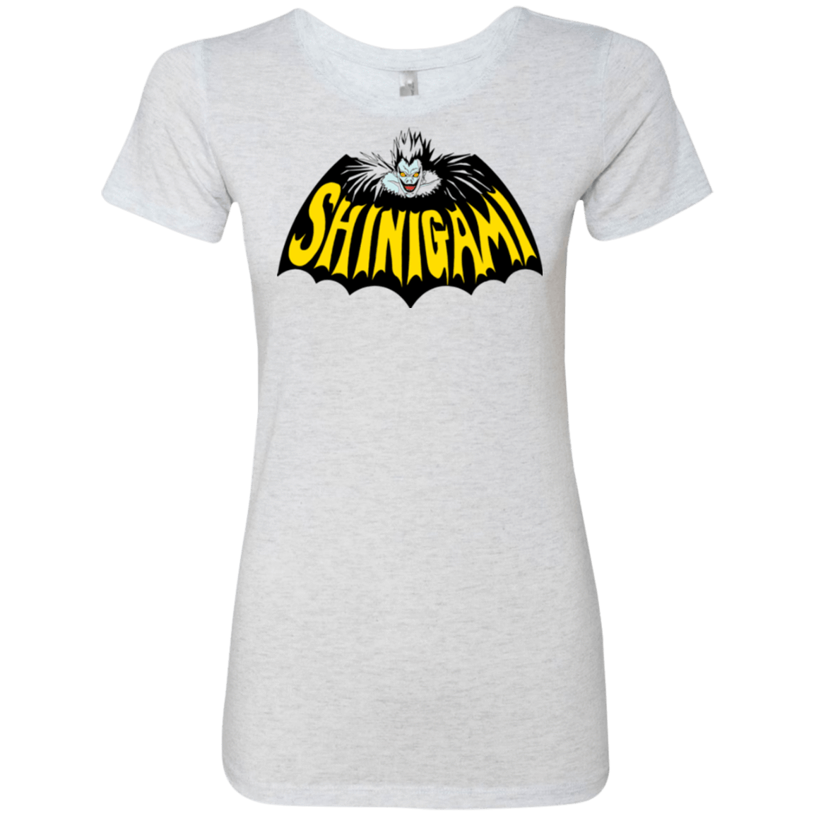 T-Shirts Heather White / Small Bat Shinigami Women's Triblend T-Shirt