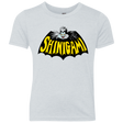 T-Shirts Heather White / YXS Bat Shinigami Youth Triblend T-Shirt