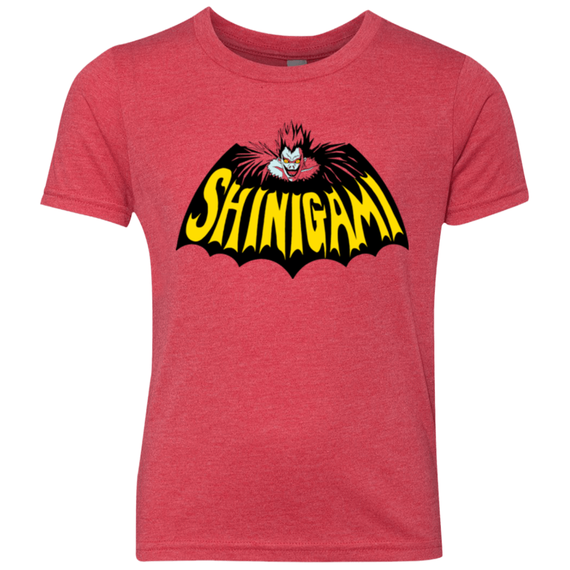 T-Shirts Vintage Red / YXS Bat Shinigami Youth Triblend T-Shirt