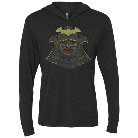 T-Shirts Vintage Black / X-Small Bat Shogun Triblend Long Sleeve Hoodie Tee