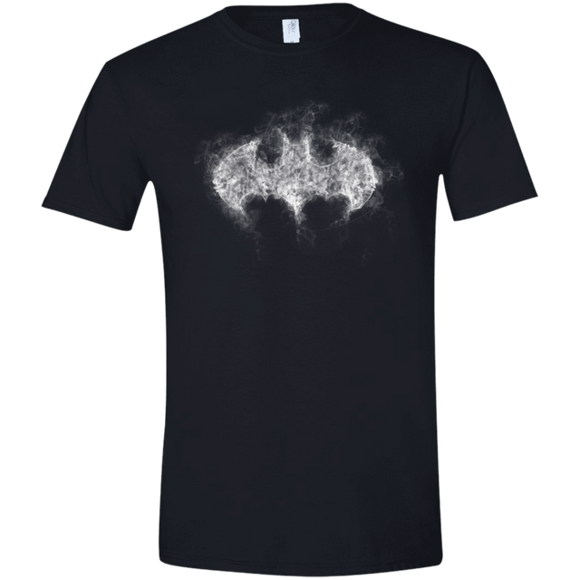 T-Shirts Black / X-Small Bat Smoke Men's Semi-Fitted Softstyle
