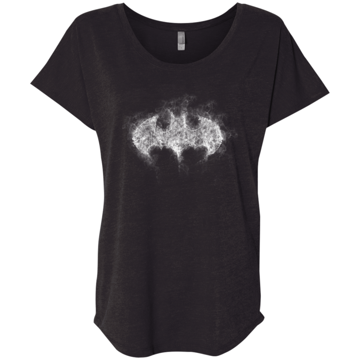 T-Shirts Vintage Black / X-Small Bat Smoke Triblend Dolman Sleeve
