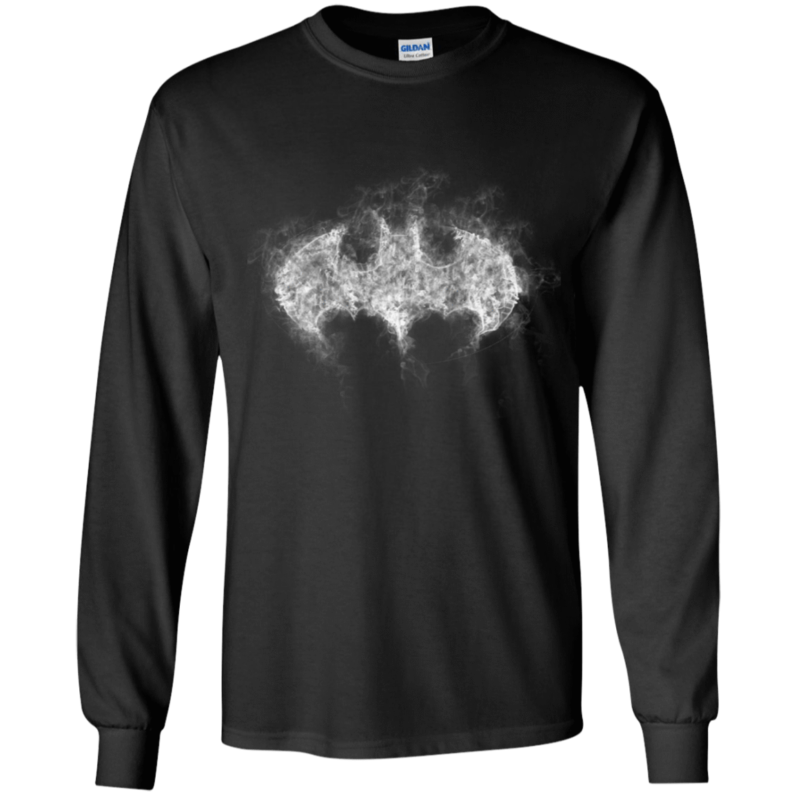 T-Shirts Black / YS Bat Smoke Youth Long Sleeve T-Shirt