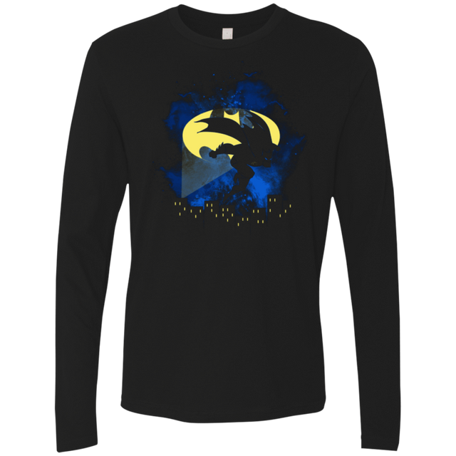 T-Shirts Black / Small BAT SPACE Men's Premium Long Sleeve