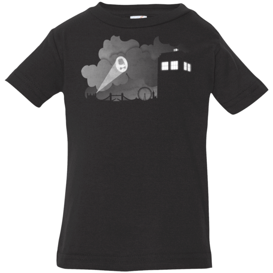 T-Shirts Black / 6 Months Bat Tardis Infant Premium T-Shirt