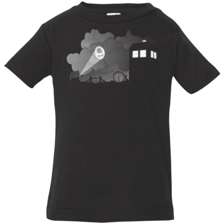 T-Shirts Black / 6 Months Bat Tardis Infant Premium T-Shirt