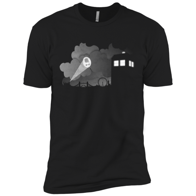 T-Shirts Black / X-Small Bat Tardis Men's Premium T-Shirt