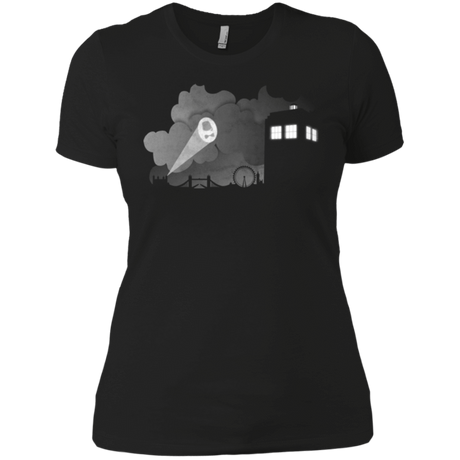 T-Shirts Black / X-Small Bat Tardis Women's Premium T-Shirt