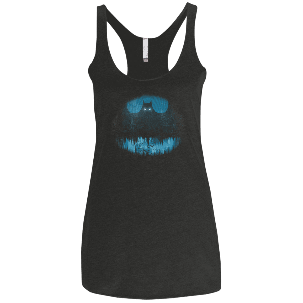 Batcave Women's Triblend Racerback Tank