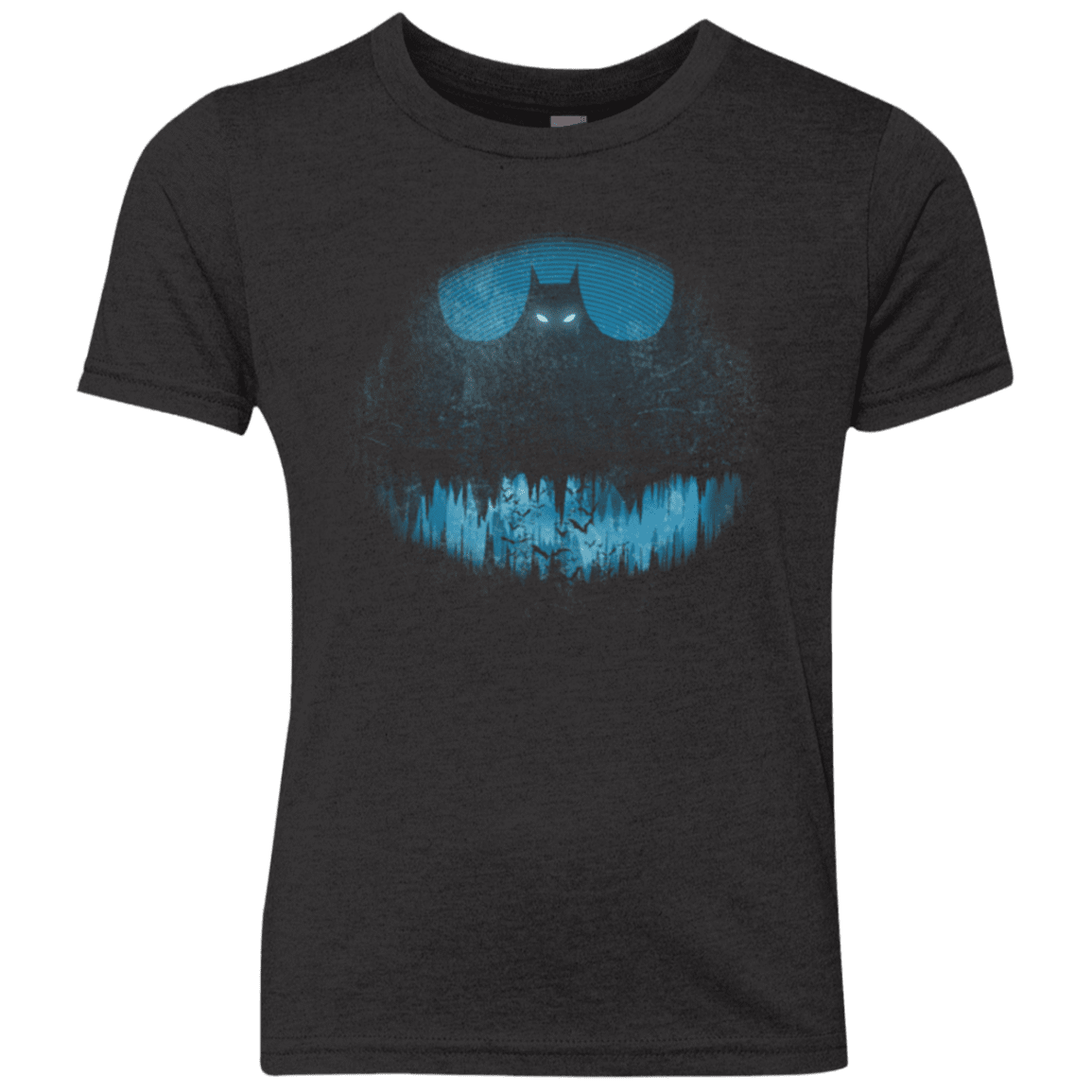 T-Shirts Vintage Black / YXS Batcave Youth Triblend T-Shirt