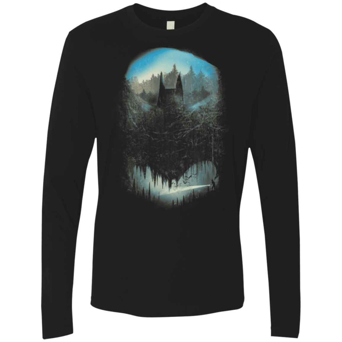 Batcaving Men's Premium Long Sleeve