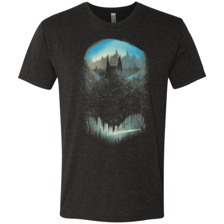 T-Shirts Vintage Black / Small Batcaving Men's Triblend T-Shirt
