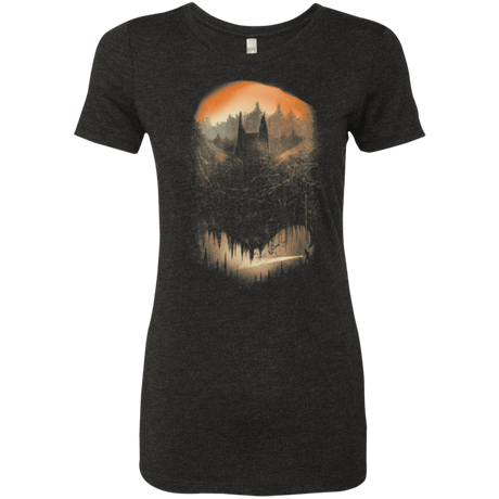 T-Shirts Vintage Black / Small Batcaving Orange Version Women's Triblend T-Shirt