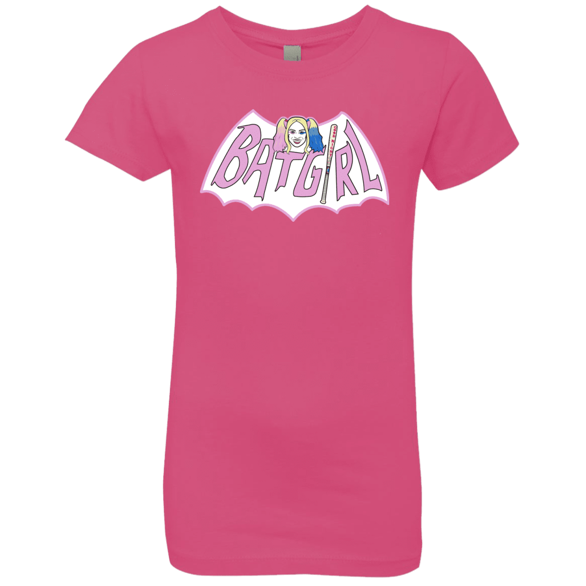 T-Shirts Hot Pink / YXS Batgirl Girls Premium T-Shirt