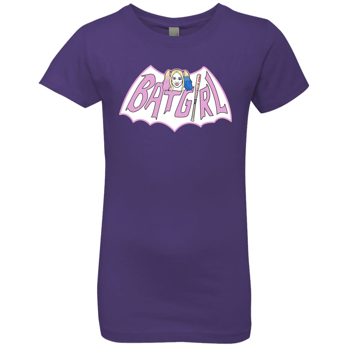 T-Shirts Purple Rush / YXS Batgirl Girls Premium T-Shirt