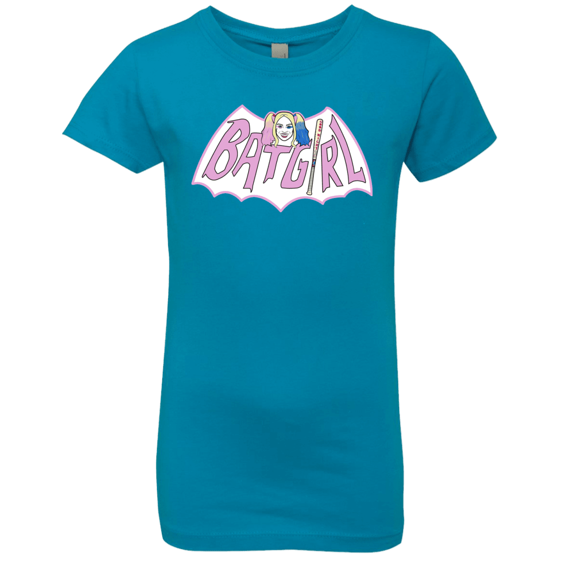 T-Shirts Turquoise / YXS Batgirl Girls Premium T-Shirt