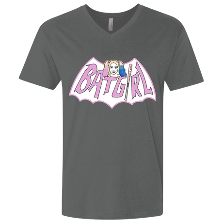 T-Shirts Heavy Metal / X-Small Batgirl Men's Premium V-Neck