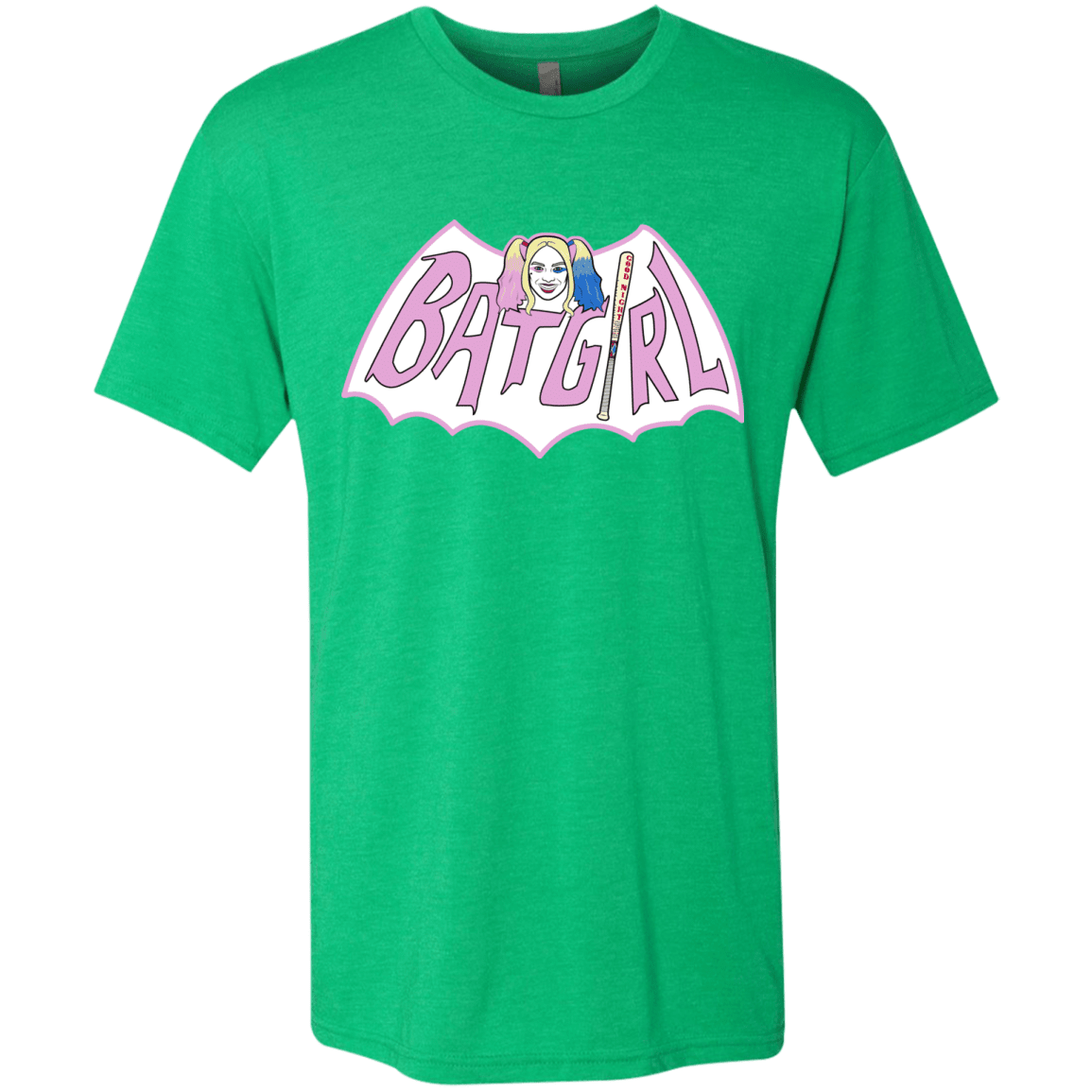T-Shirts Envy / Small Batgirl Men's Triblend T-Shirt