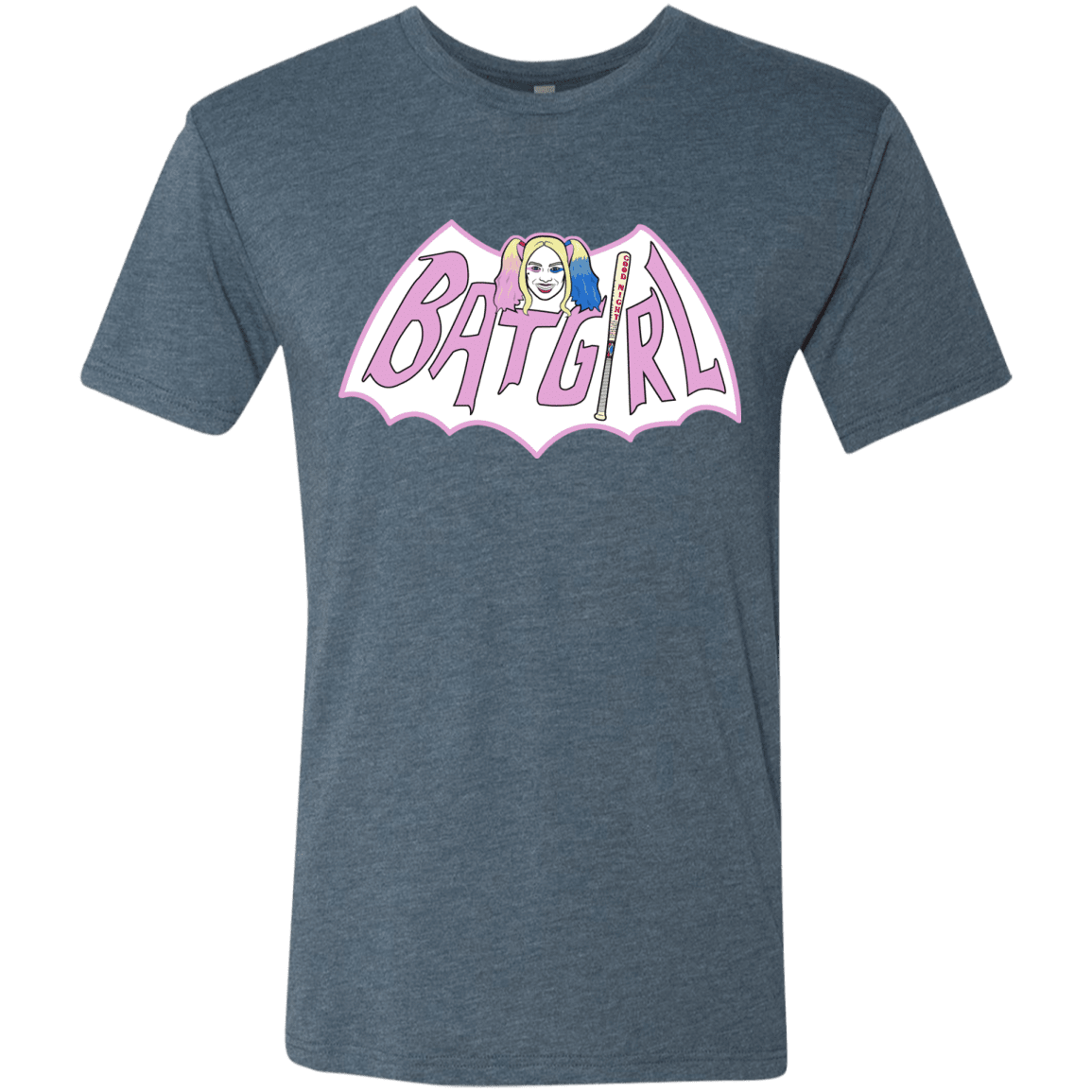T-Shirts Indigo / Small Batgirl Men's Triblend T-Shirt