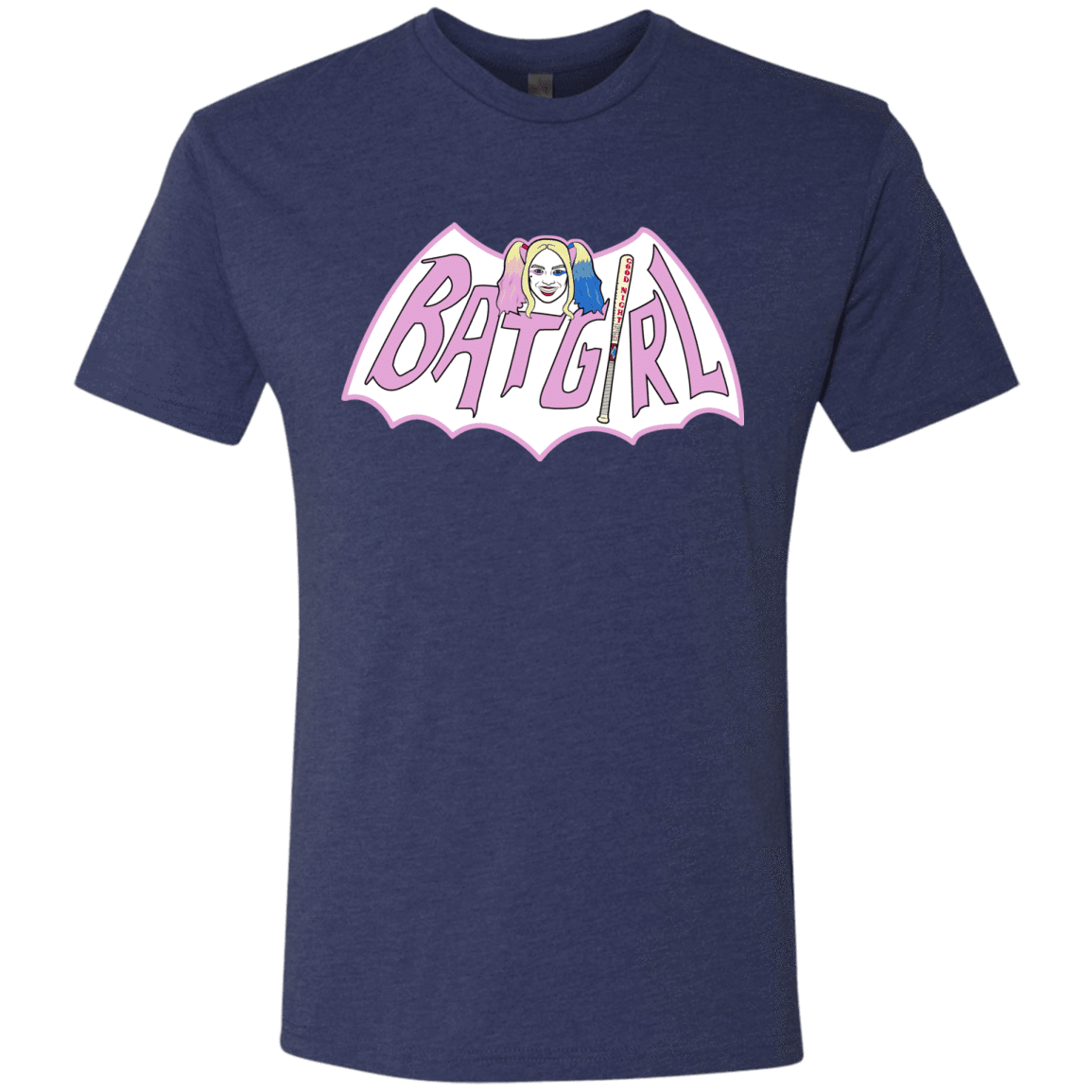 T-Shirts Vintage Navy / Small Batgirl Men's Triblend T-Shirt