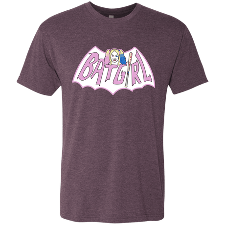 T-Shirts Vintage Purple / Small Batgirl Men's Triblend T-Shirt
