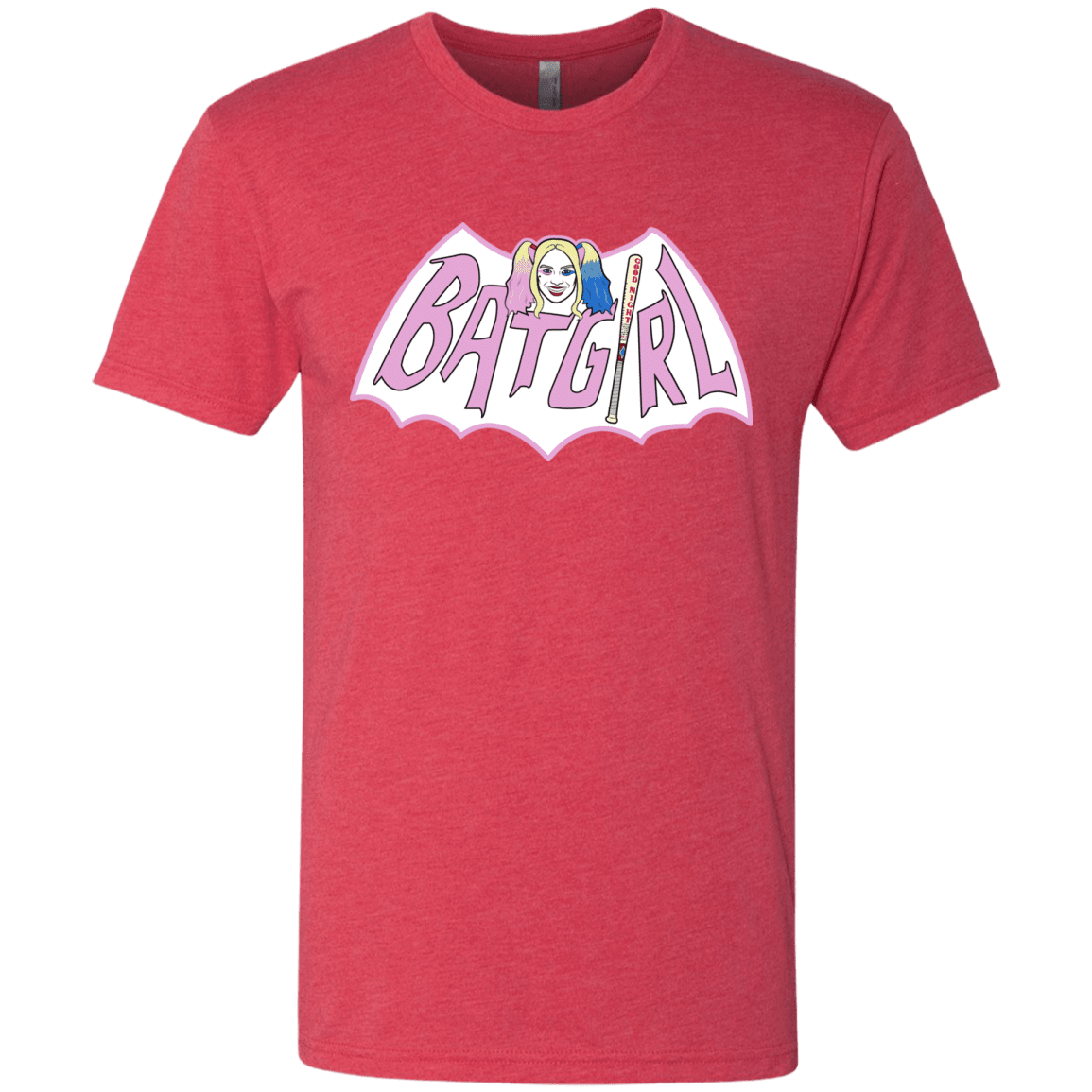 T-Shirts Vintage Red / Small Batgirl Men's Triblend T-Shirt