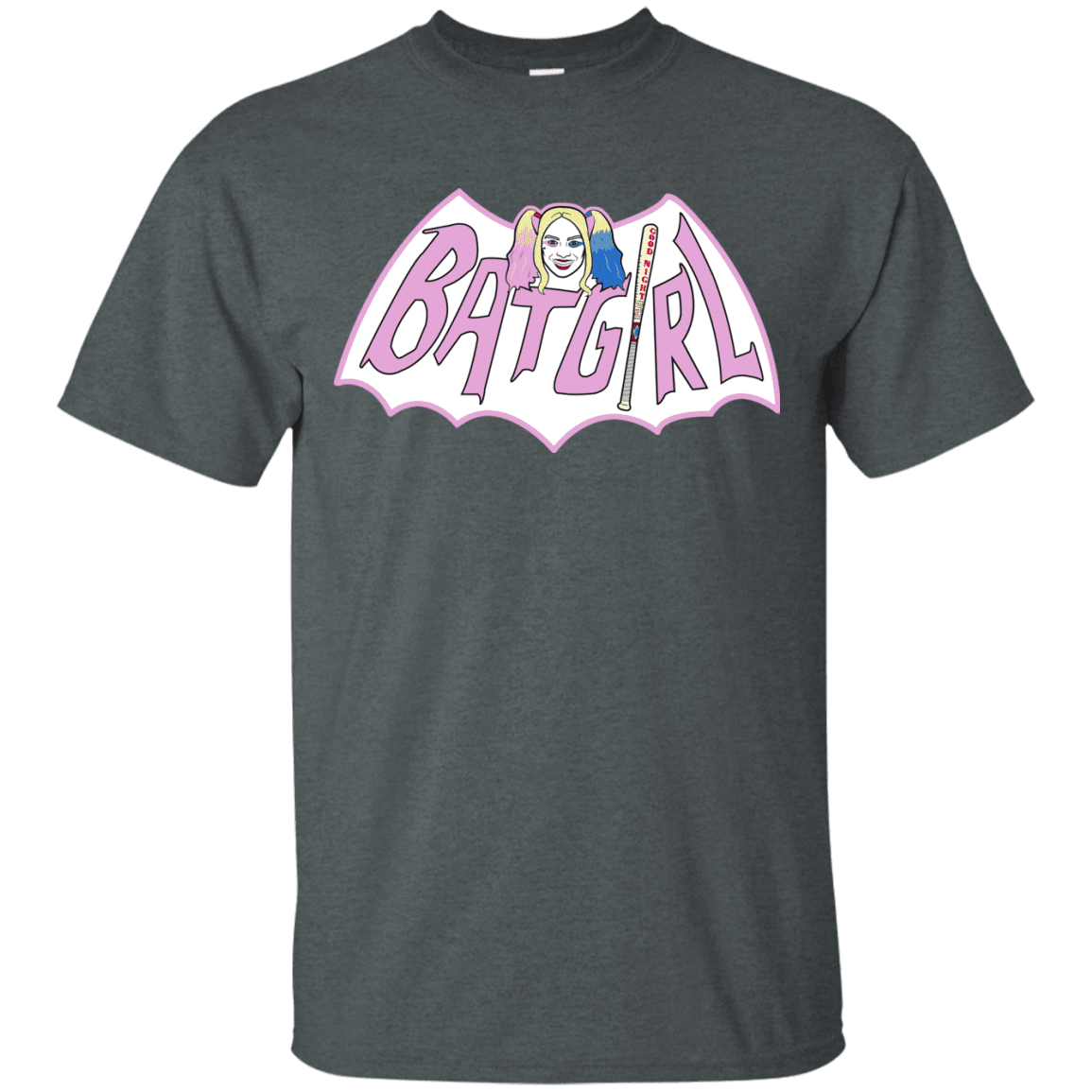 T-Shirts Dark Heather / Small Batgirl T-Shirt