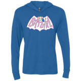 T-Shirts Vintage Royal / X-Small Batgirl Triblend Long Sleeve Hoodie Tee
