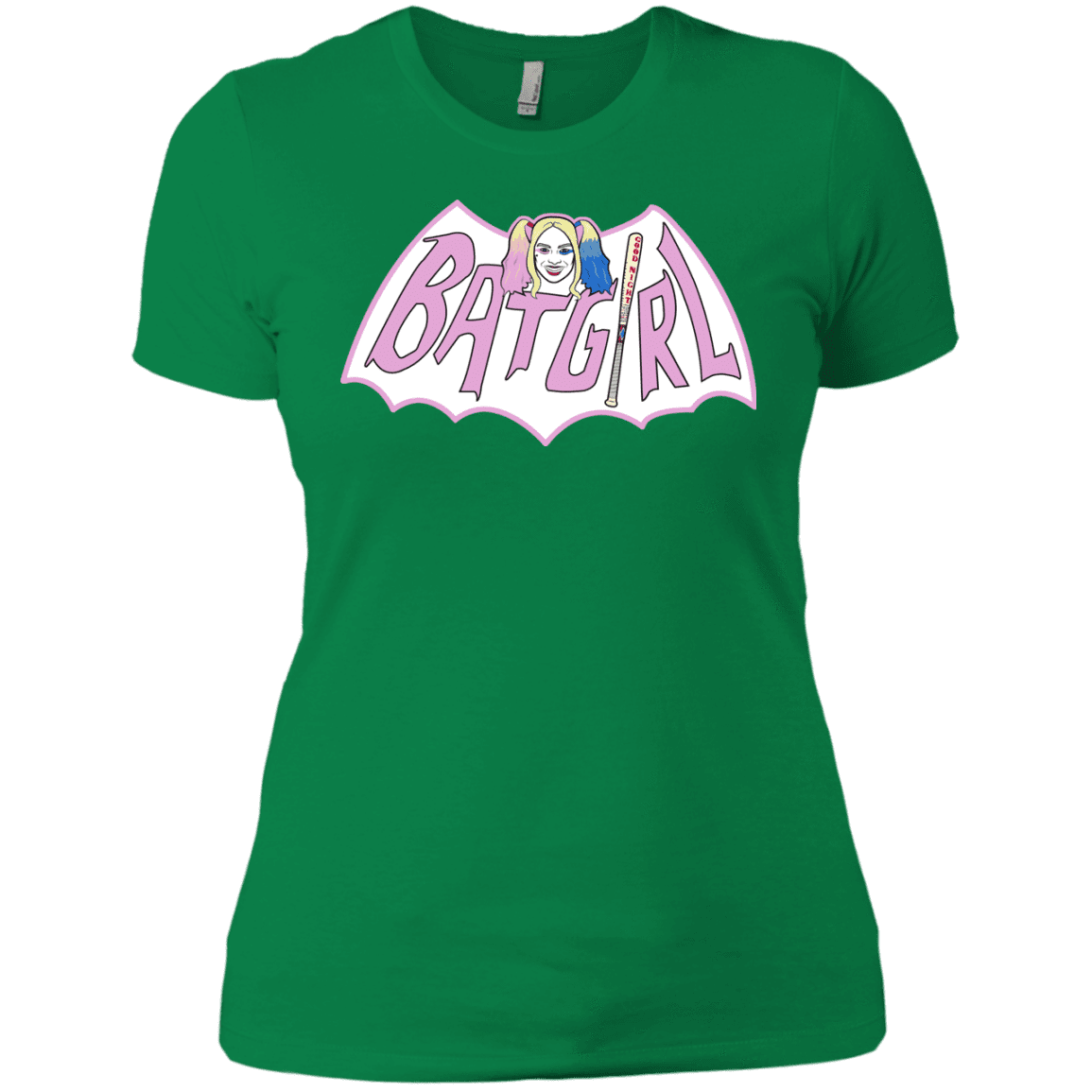 T-Shirts Kelly Green / X-Small Batgirl Women's Premium T-Shirt