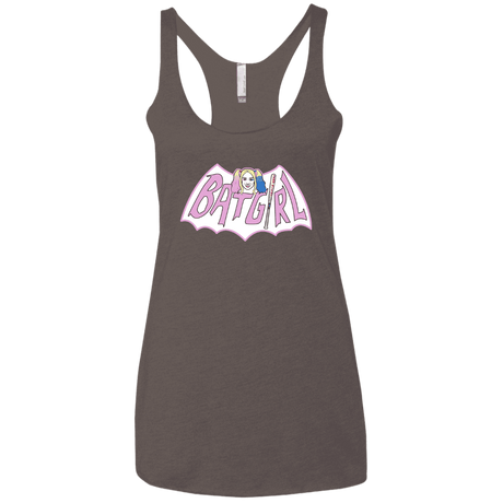 T-Shirts Macchiato / X-Small Batgirl Women's Triblend Racerback Tank