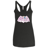 T-Shirts Vintage Black / X-Small Batgirl Women's Triblend Racerback Tank