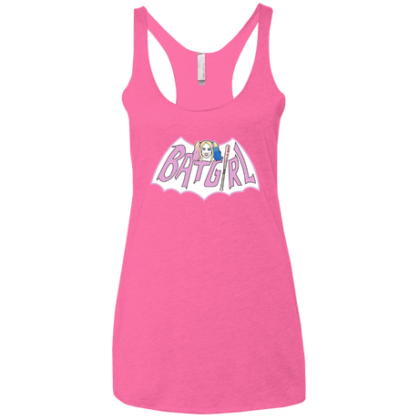 T-Shirts Vintage Pink / X-Small Batgirl Women's Triblend Racerback Tank