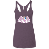 T-Shirts Vintage Purple / X-Small Batgirl Women's Triblend Racerback Tank