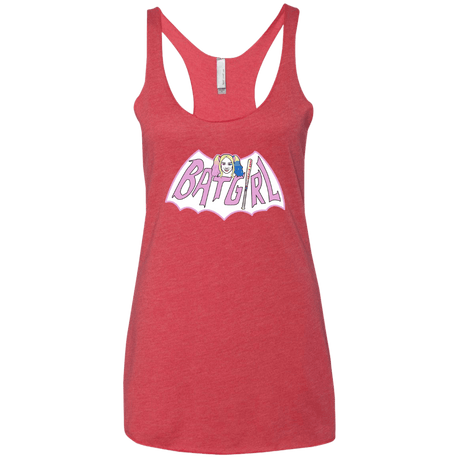 T-Shirts Vintage Red / X-Small Batgirl Women's Triblend Racerback Tank