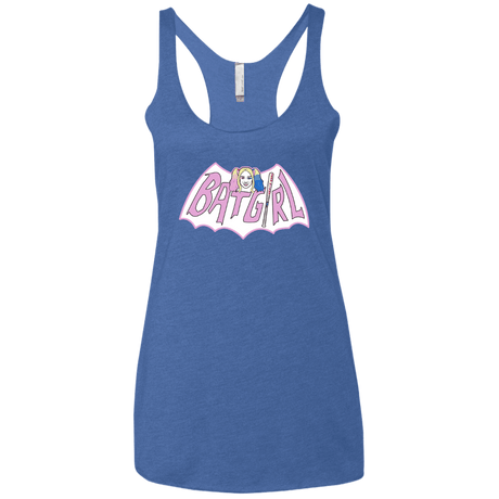 T-Shirts Vintage Royal / X-Small Batgirl Women's Triblend Racerback Tank