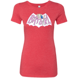 T-Shirts Vintage Red / Small Batgirl Women's Triblend T-Shirt