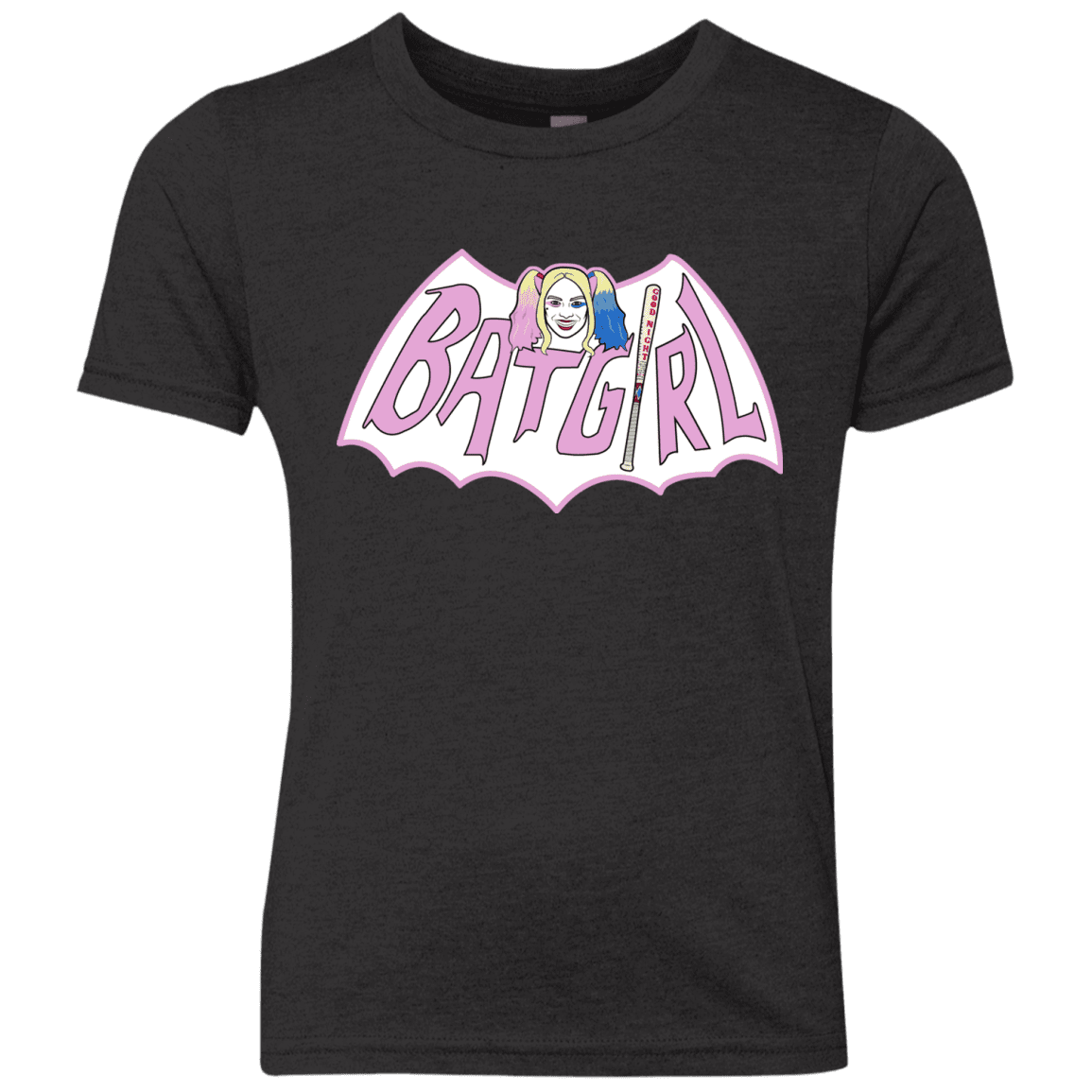 T-Shirts Vintage Black / YXS Batgirl Youth Triblend T-Shirt