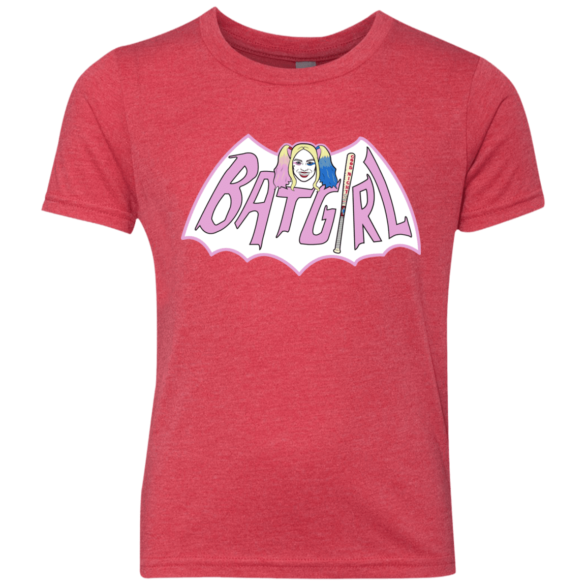 T-Shirts Vintage Red / YXS Batgirl Youth Triblend T-Shirt