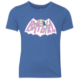 T-Shirts Vintage Royal / YXS Batgirl Youth Triblend T-Shirt