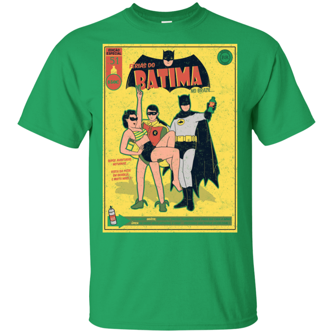 T-Shirts Irish Green / S Batima T-Shirt