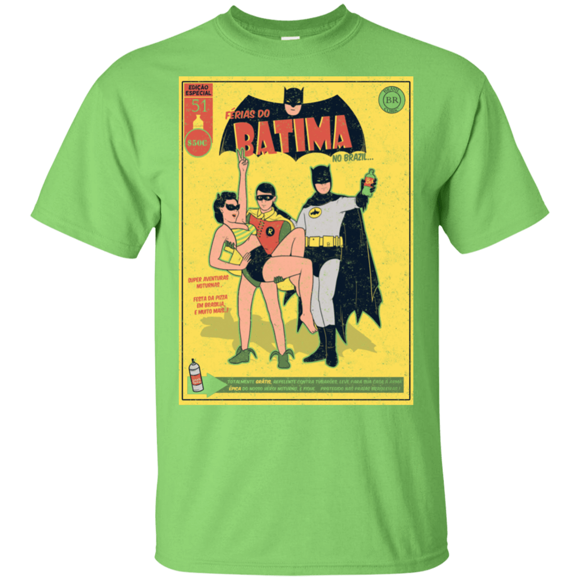 T-Shirts Lime / S Batima T-Shirt