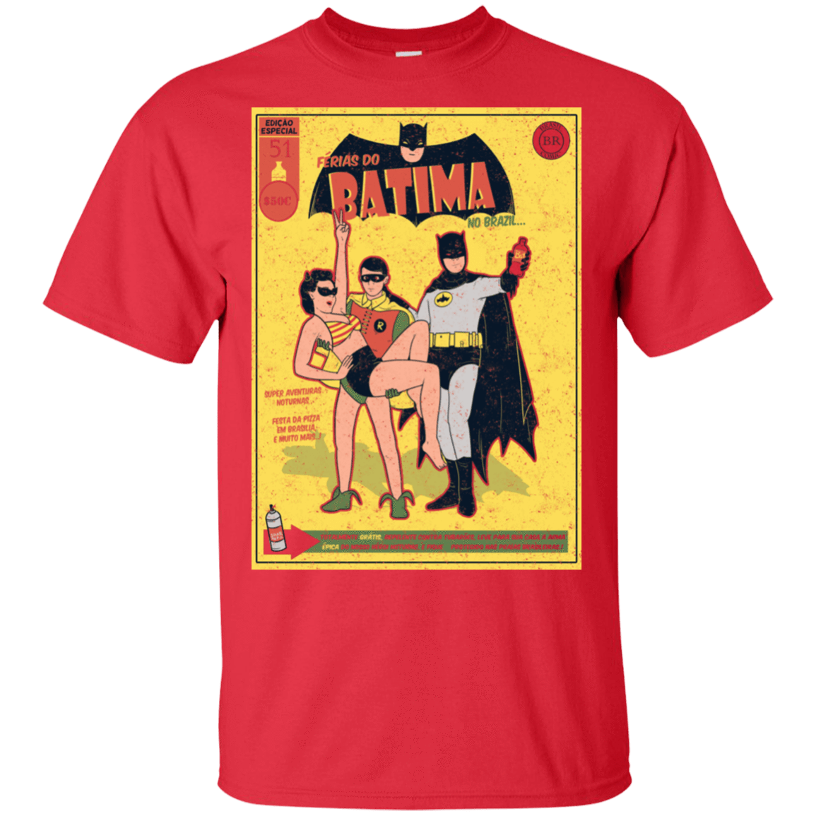 T-Shirts Red / S Batima T-Shirt