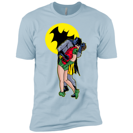 T-Shirts Light Blue / YXS Batkiss Signal Boys Premium T-Shirt