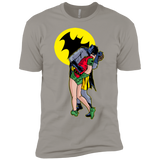 T-Shirts Light Grey / YXS Batkiss Signal Boys Premium T-Shirt