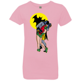 T-Shirts Light Pink / YXS Batkiss Signal Girls Premium T-Shirt