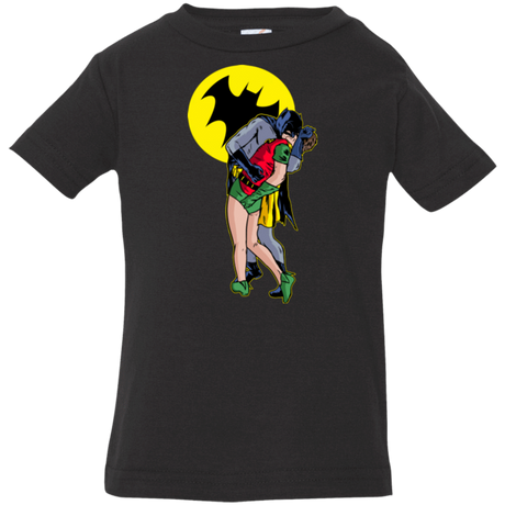 T-Shirts Black / 6 Months Batkiss Signal Infant PremiumT-Shirt