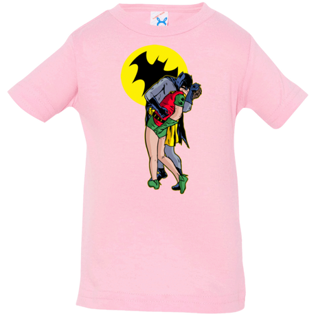 T-Shirts Pink / 6 Months Batkiss Signal Infant PremiumT-Shirt