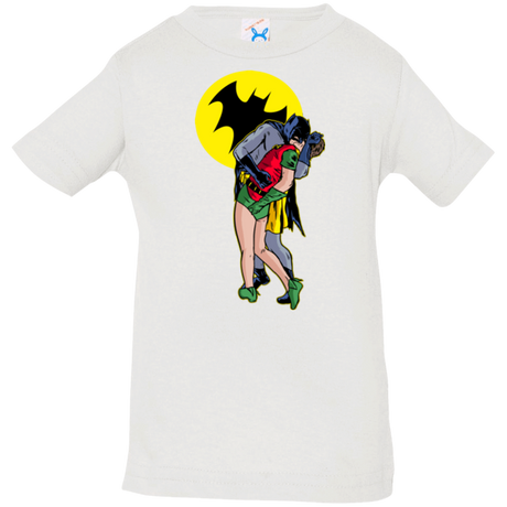 T-Shirts White / 6 Months Batkiss Signal Infant PremiumT-Shirt