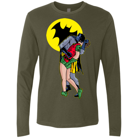 T-Shirts Military Green / Small Batkiss Signal Men's Premium Long Sleeve