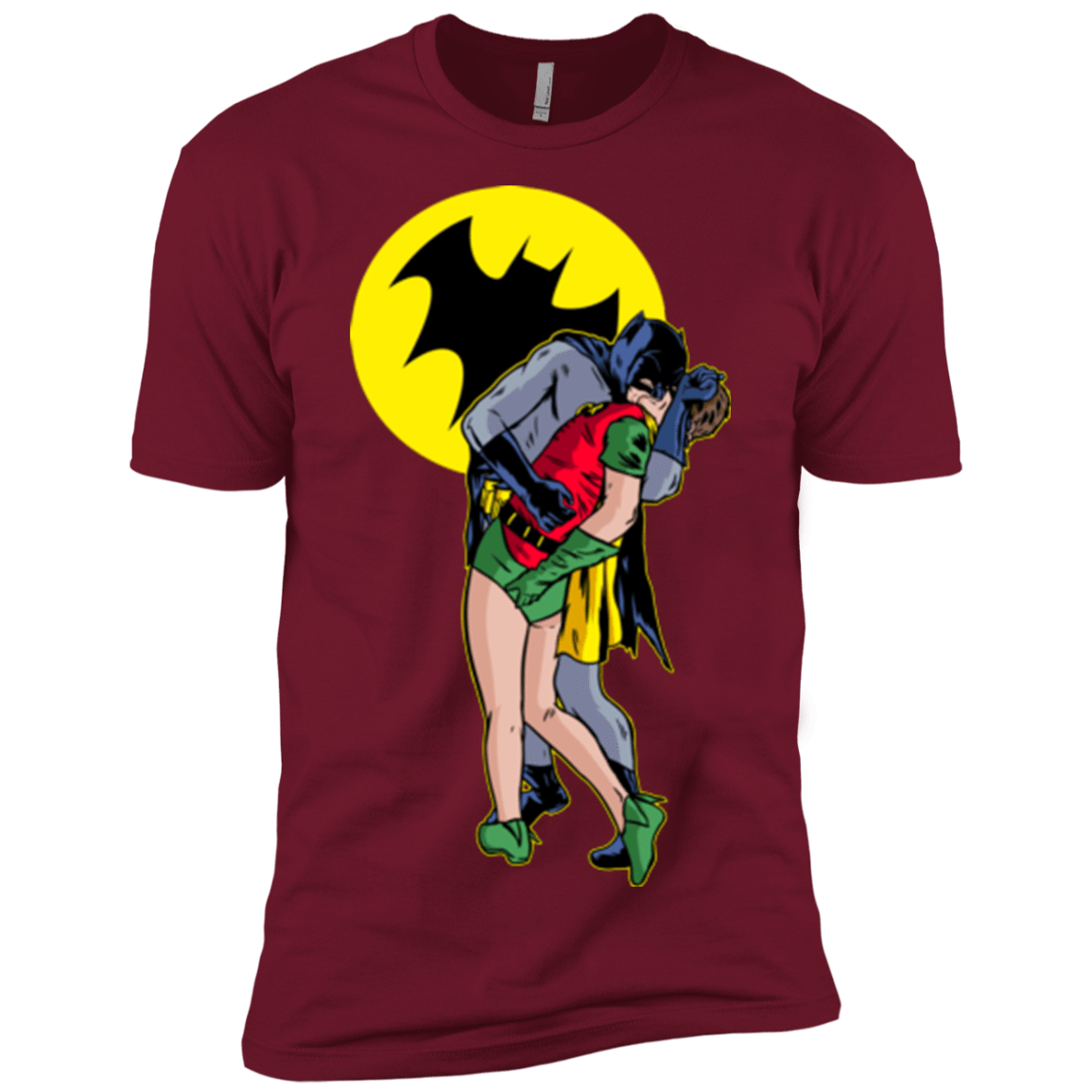 T-Shirts Cardinal / X-Small Batkiss Signal Men's Premium T-Shirt
